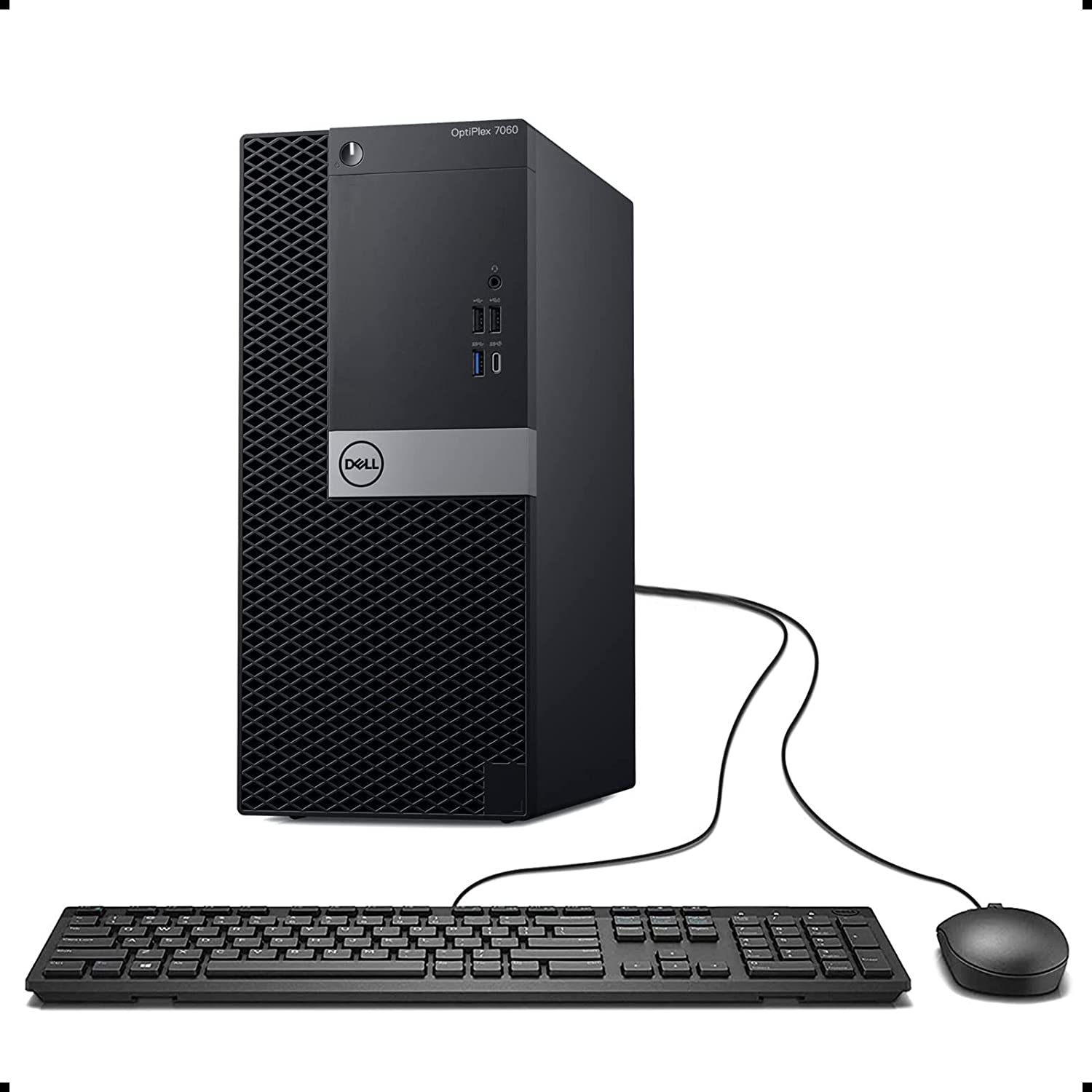 Dell Optiplex 7060 Tower i7-8700 16GB 512GB Windows 10 Pro, Grade 