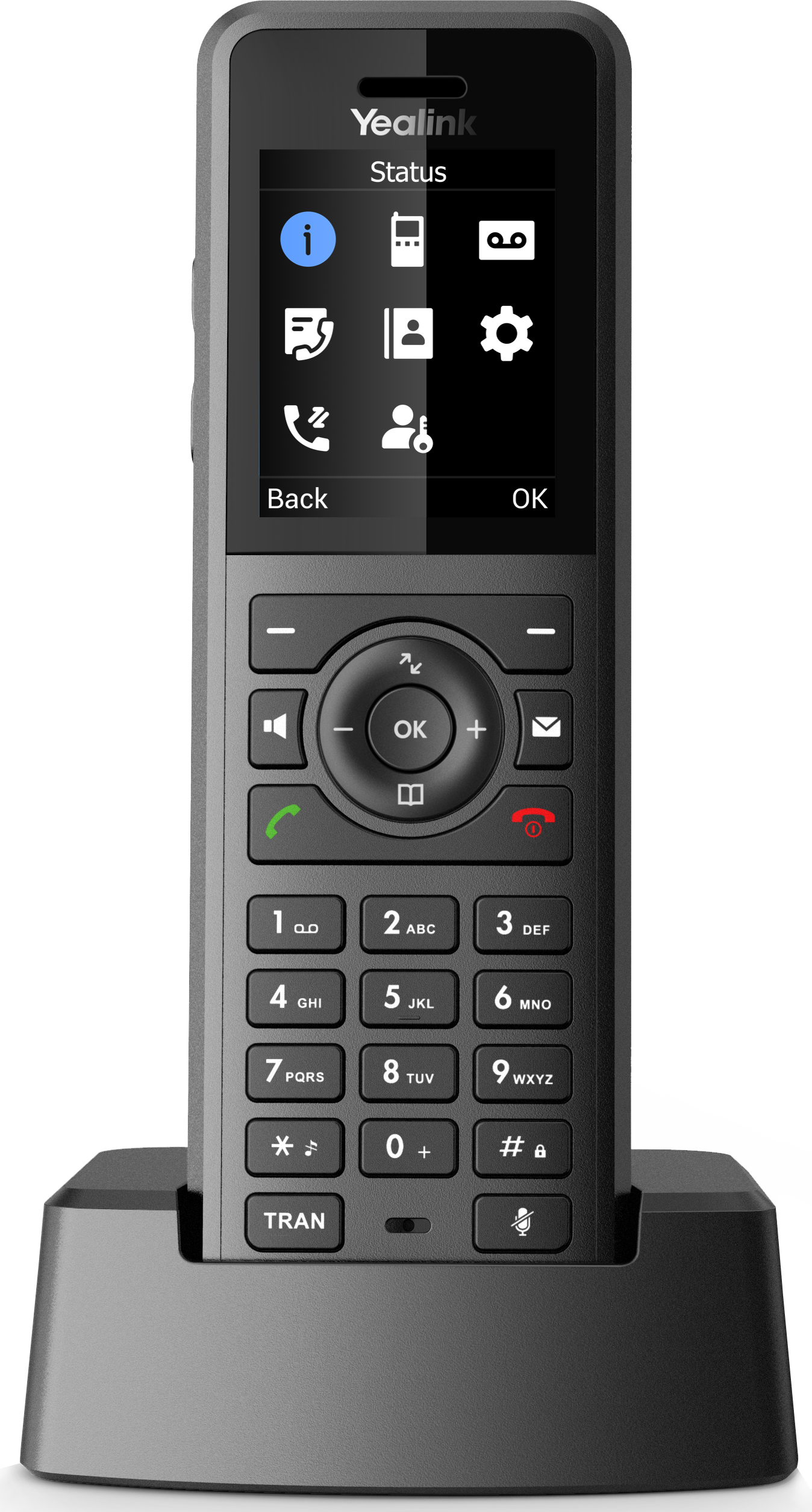 Yealink W57R cordless extension handset with Bluetooth interface