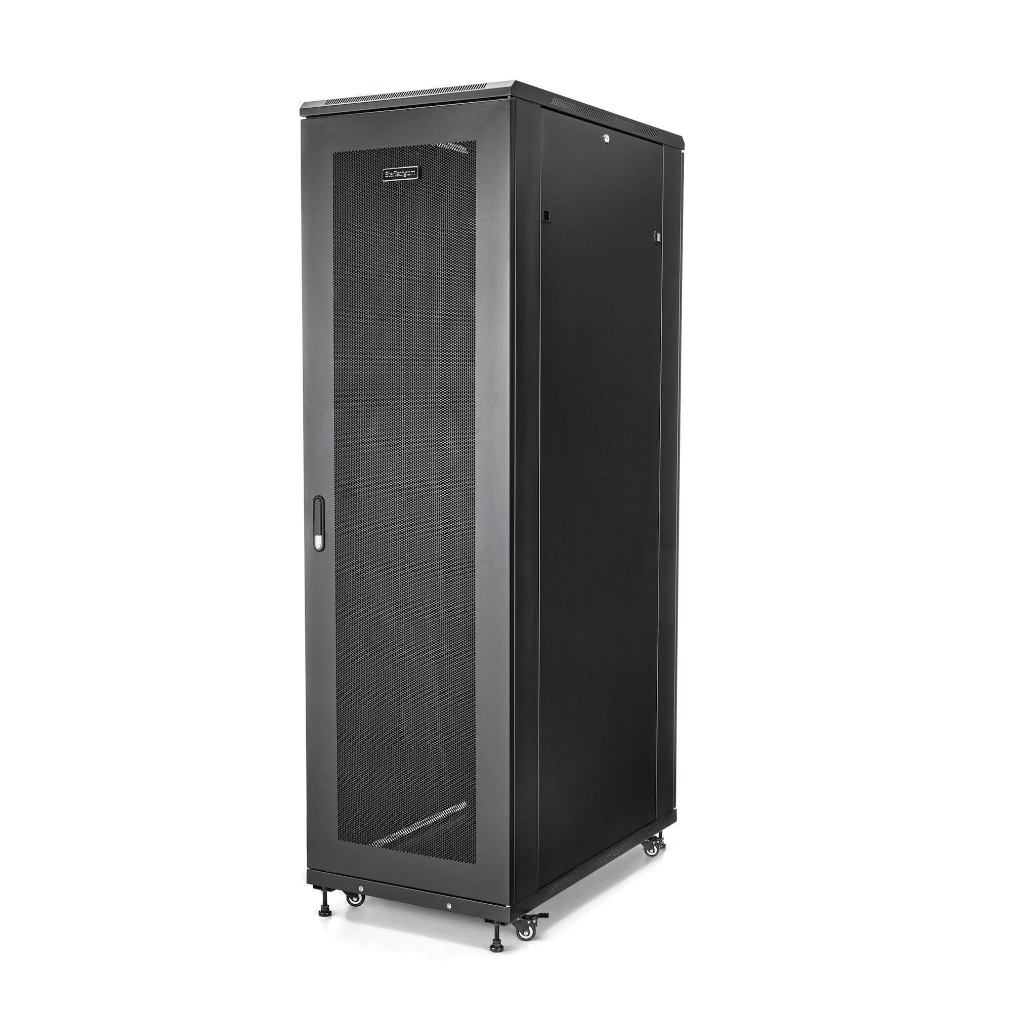 StarTech.com 4-Post 42U Server Rack Cabinet, Data Rack Cabinet for ...