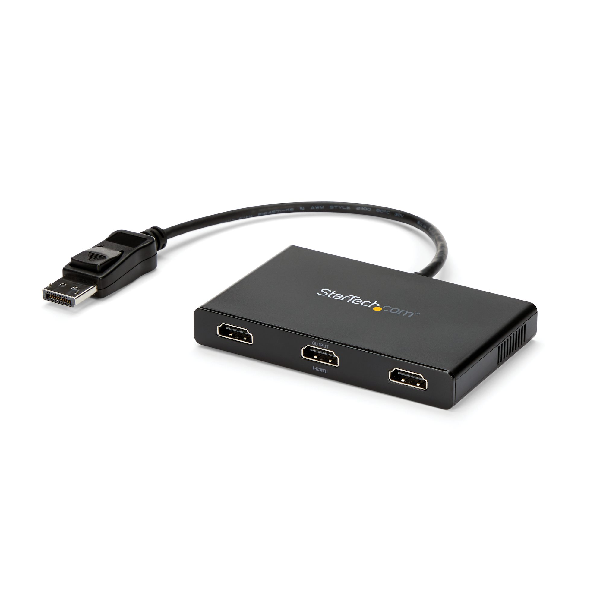 3-Port Multi Monitor Adapter DisplayPort to 3x